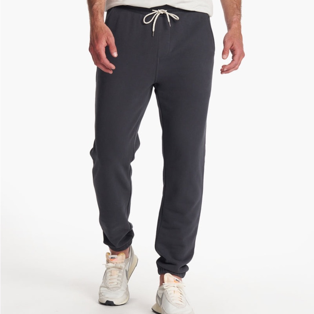 Vuori Cypress Sweatpant (Small, Charcoal) - Men's Fleece Sweatpants